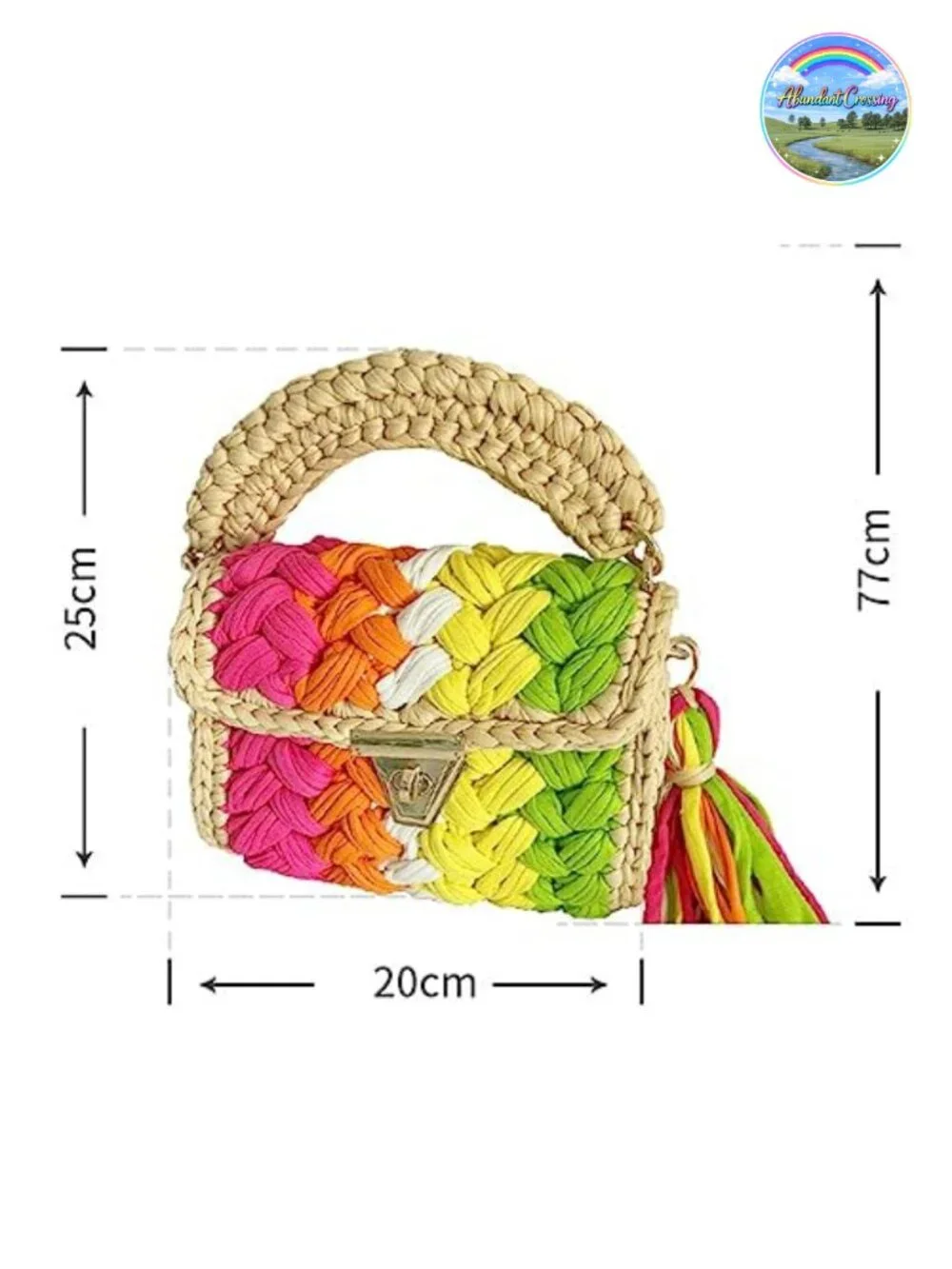 Chunky Yarn Crochet Tote Purse Handwoven Knit Bag Crossbody Clutch Shoulder for